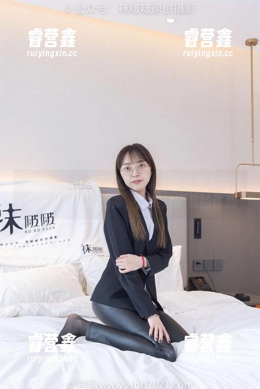BoBoSocks袜啵啵-奶油 BoBoSocks袜啵啵 - 谁不想看奶油的无圣光黑丝打底图集,脚尖加固款的诱惑