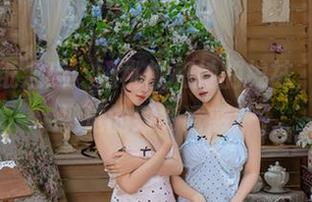 高清壁纸之夜：奶桃桃和她的棉袜，简直是视觉的致命诱惑！