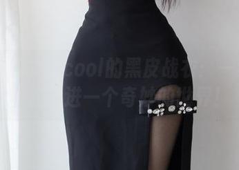 微密圈 – 文茜cool的黑皮战衣：一组原图带你走进一个奇妙的世界！