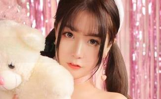 原图分享：猫九酱化身兔女郎，萌化你的心