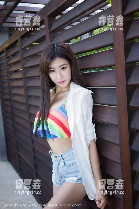 魅妍社-大奶昔Kyra 魅妍社 - 开启大奶昔Kyra的运动之旅:写真合集带你解锁不同风格